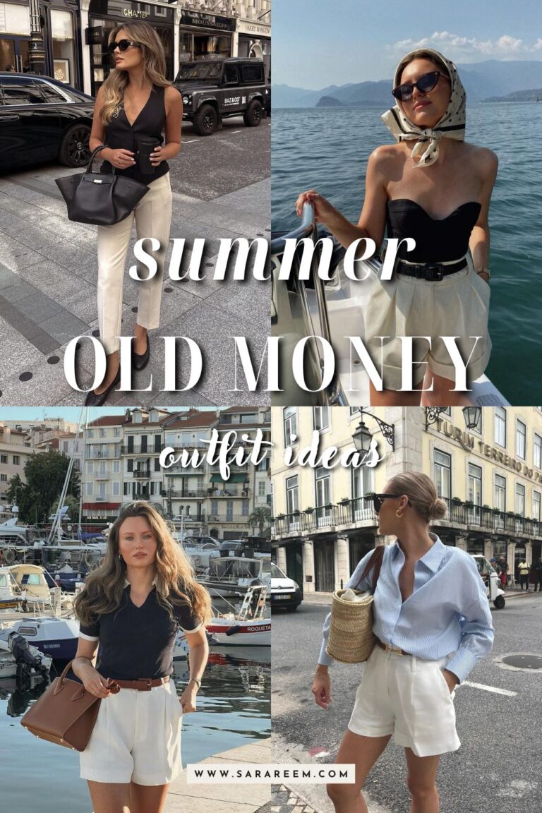 Old Money Summer Outfits Casual Chic Summer Outfits