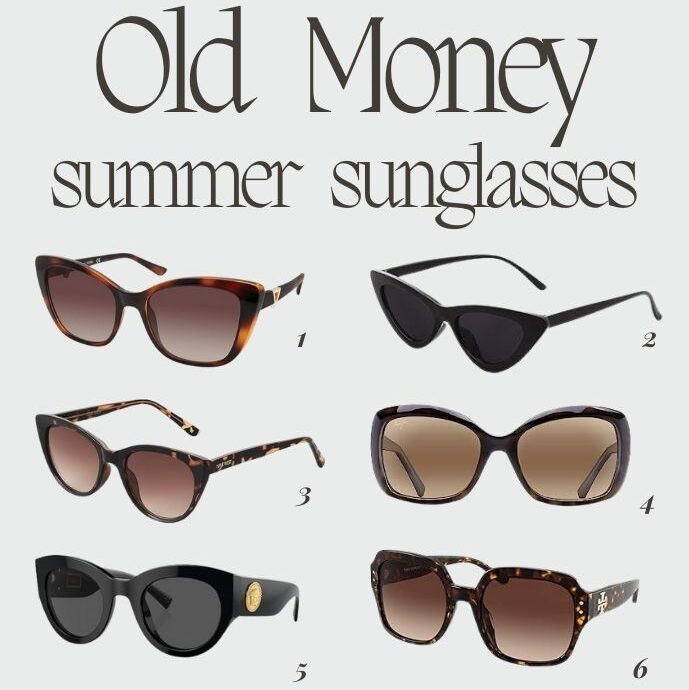 Best Old Money Sunglasses for Women to Wear This Summer