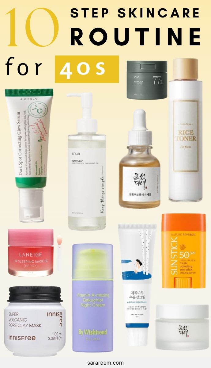 Unveiling the Ultimate Korean Skincare Routine for 40s