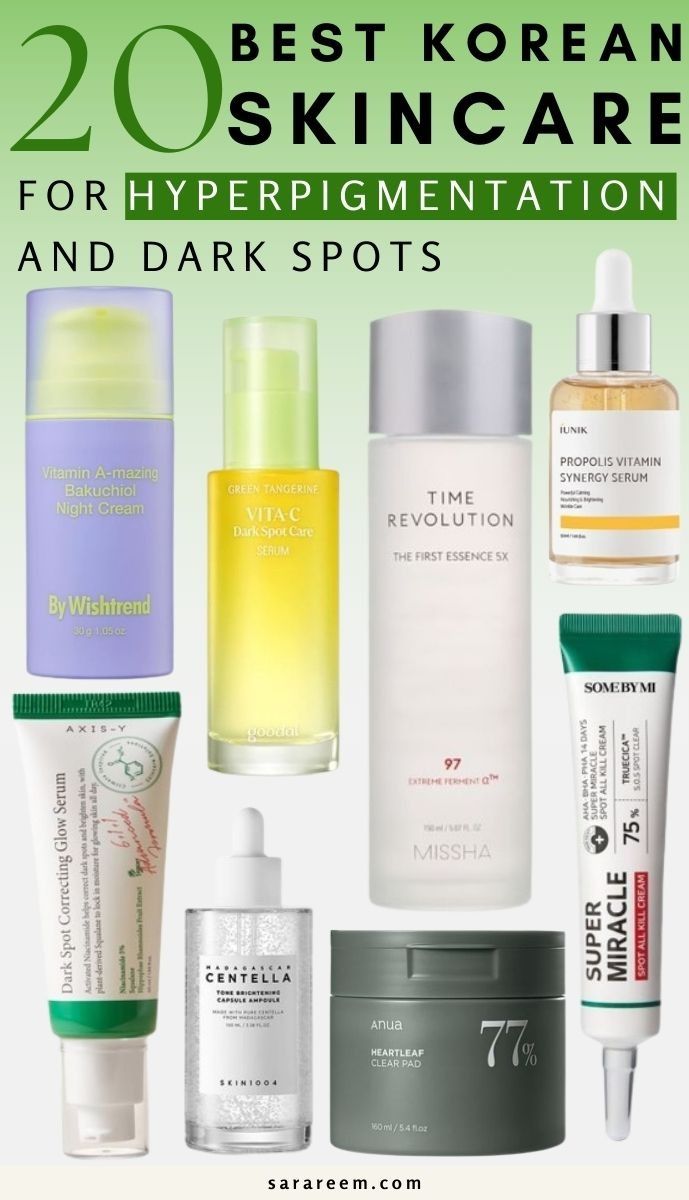 20 Best Korean Products For Hyperpigmentation and Dark Spots