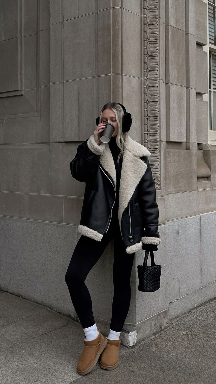 35 Chic And Cozy Leggings Outfit Ideas You ll Want To Copy Immediately