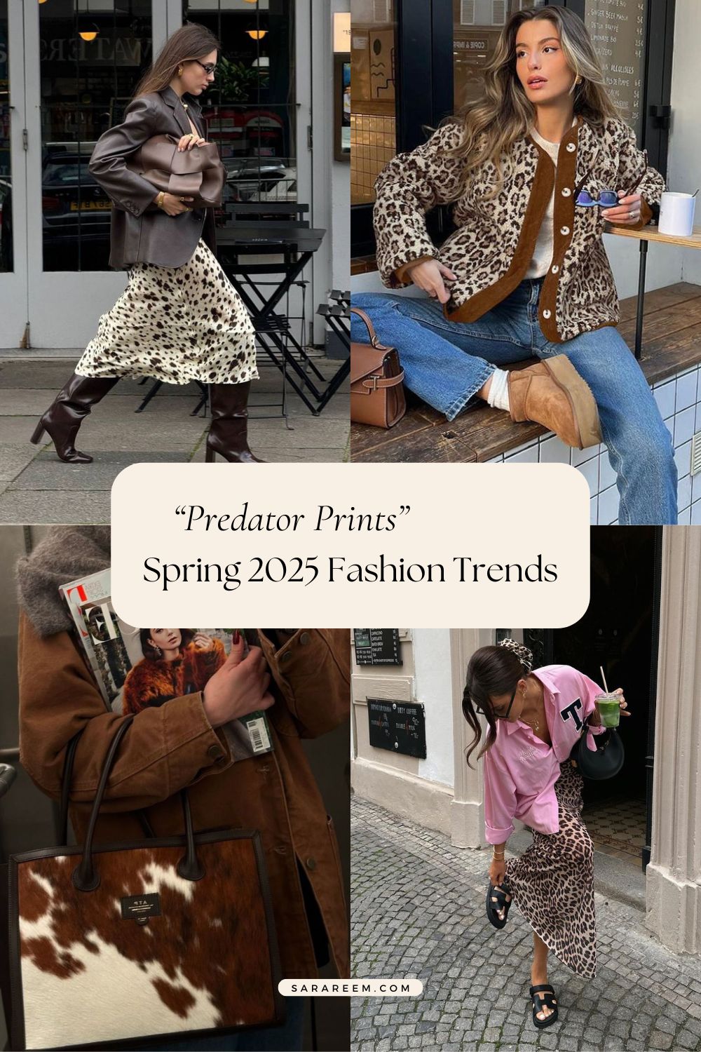 spring 2025 fashion trends - Predator Prints