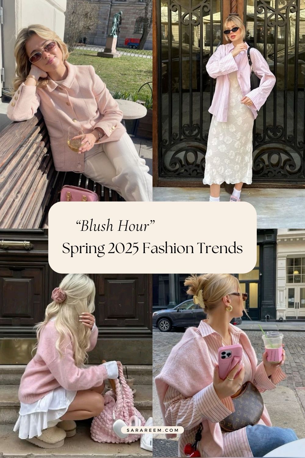 spring 2025 fashion trends - Blush Hour