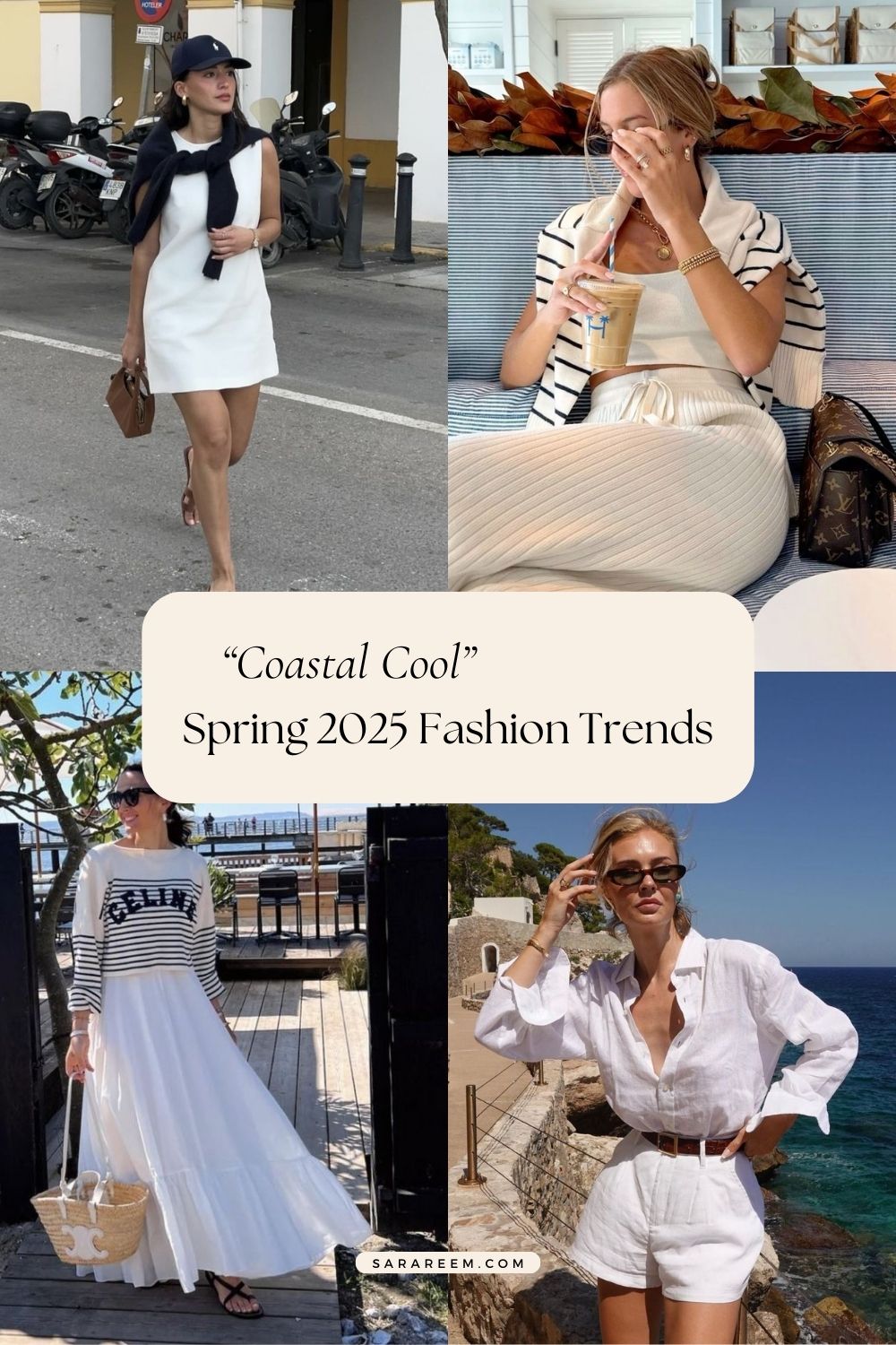 spring 2025 fashion trends - Coastal Cool