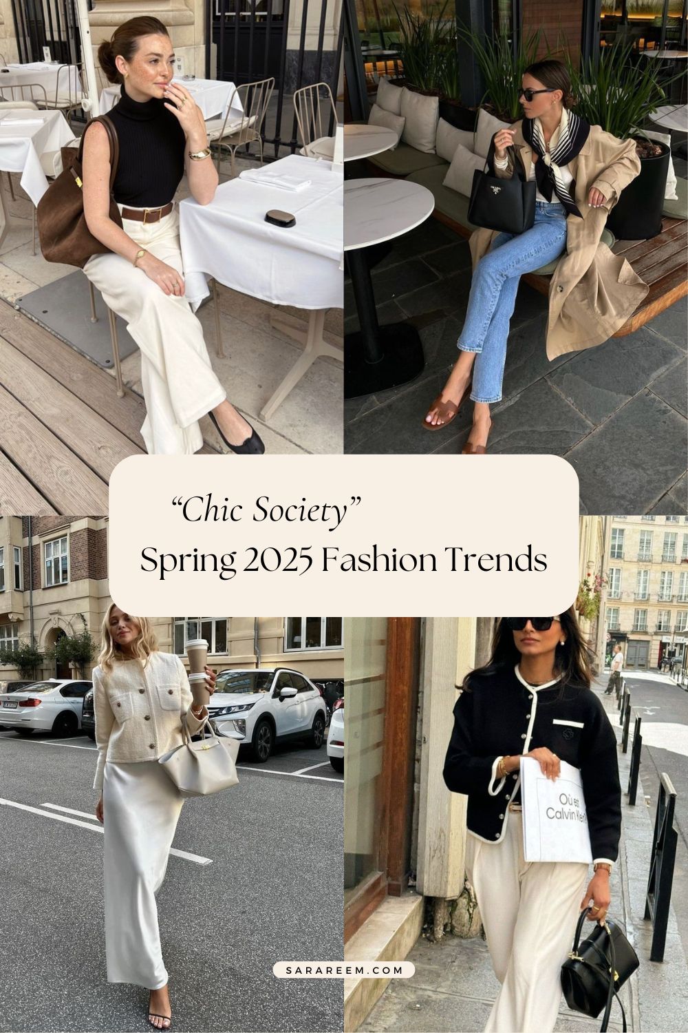 spring 2025 fashion trends - Chic Society