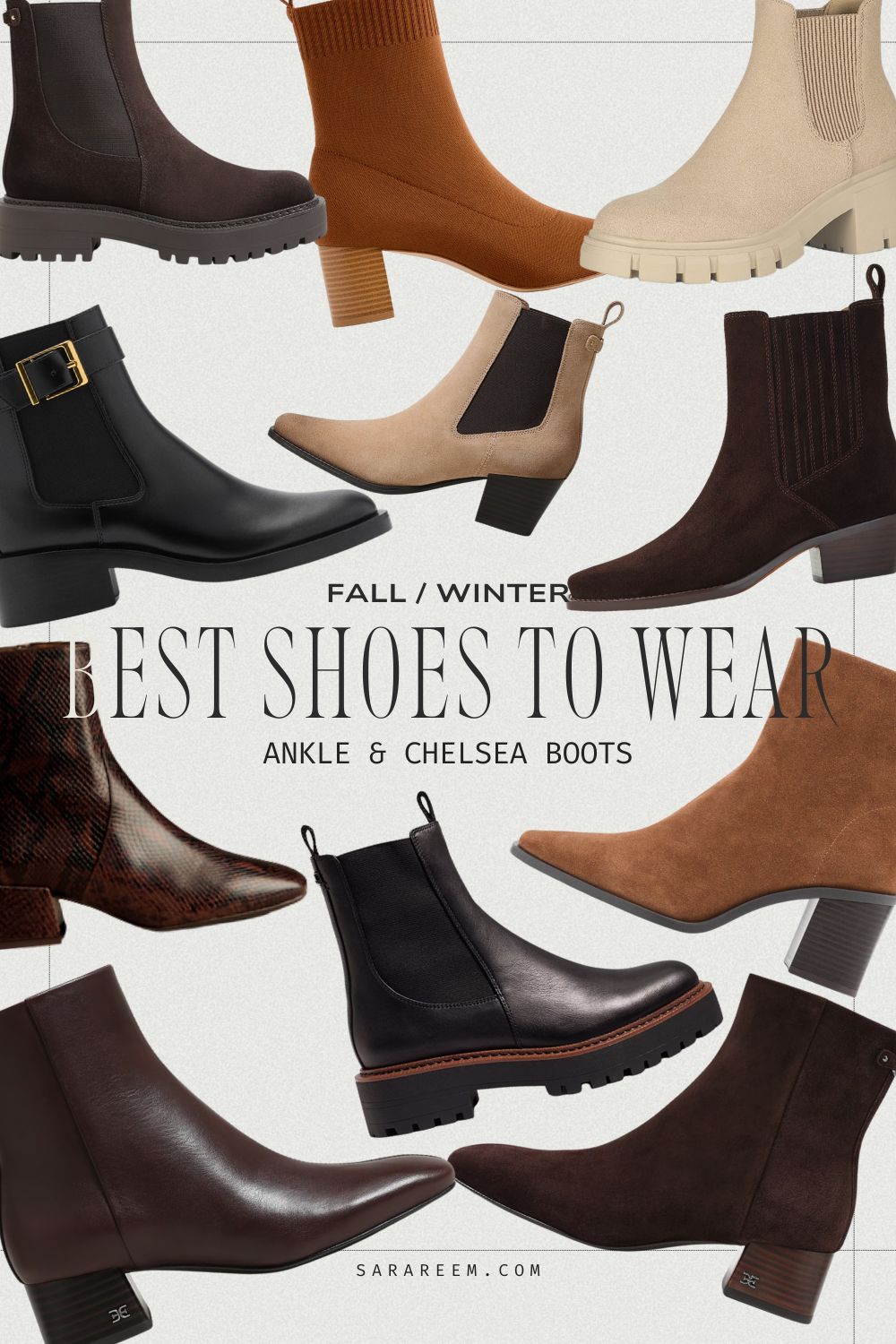 Best shoes fall winter to wear 2025 2026 - Ankle & Chelsea Boots