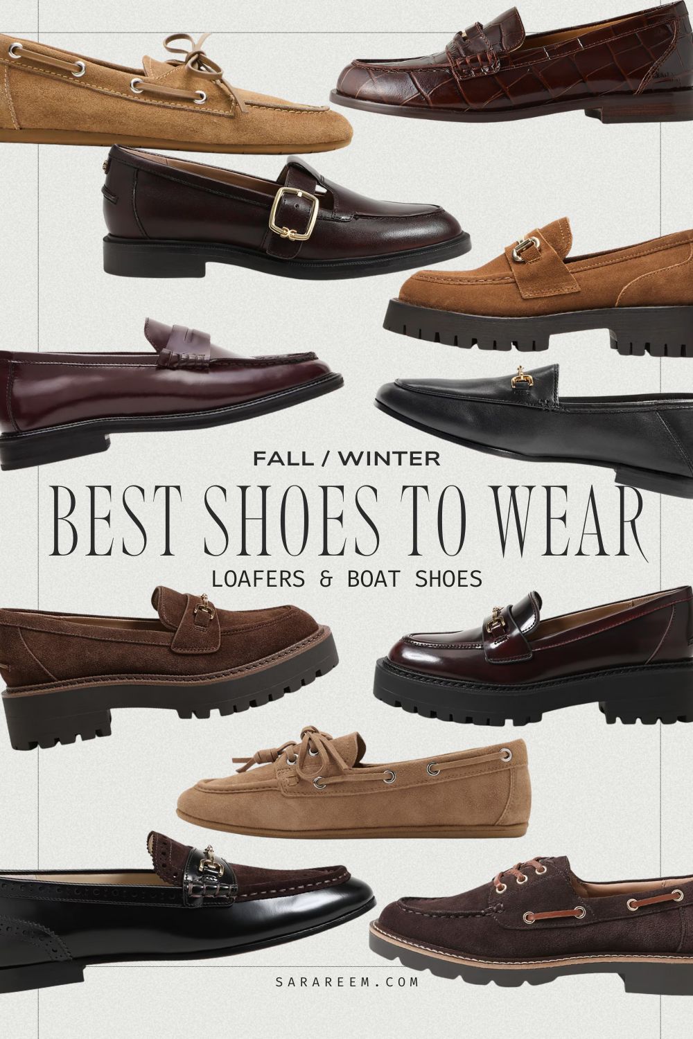 Best shoes fall winter to wear 2025 2026 - Loafers & Boat Shoes