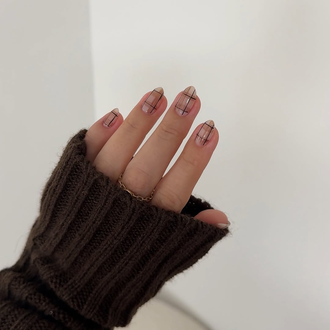 nailartbydaisy -short fall nail ideas-short fall nails