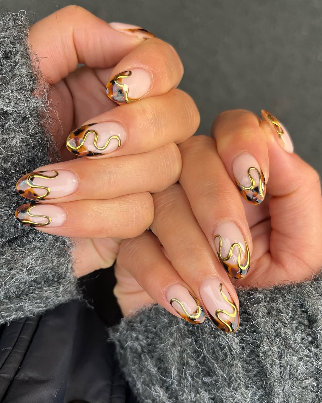 nailsbyheather.errington - Fall French tip nails