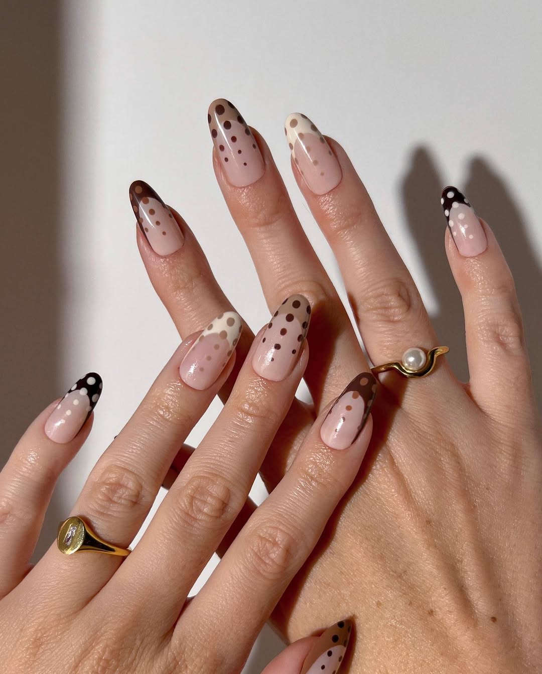 pop_polished - Fall French tip nails