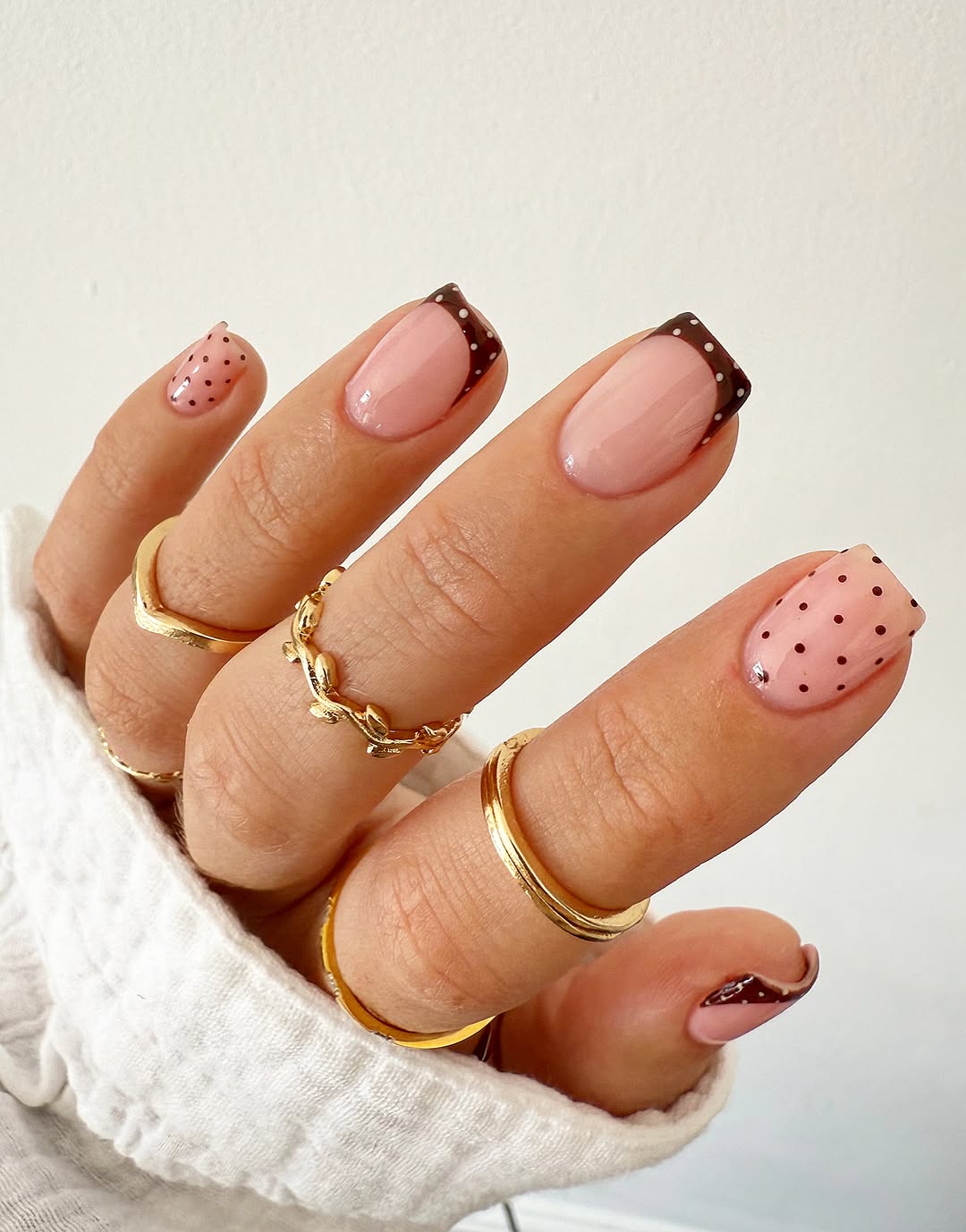 truebeautybycarrie - Fall French tip nails