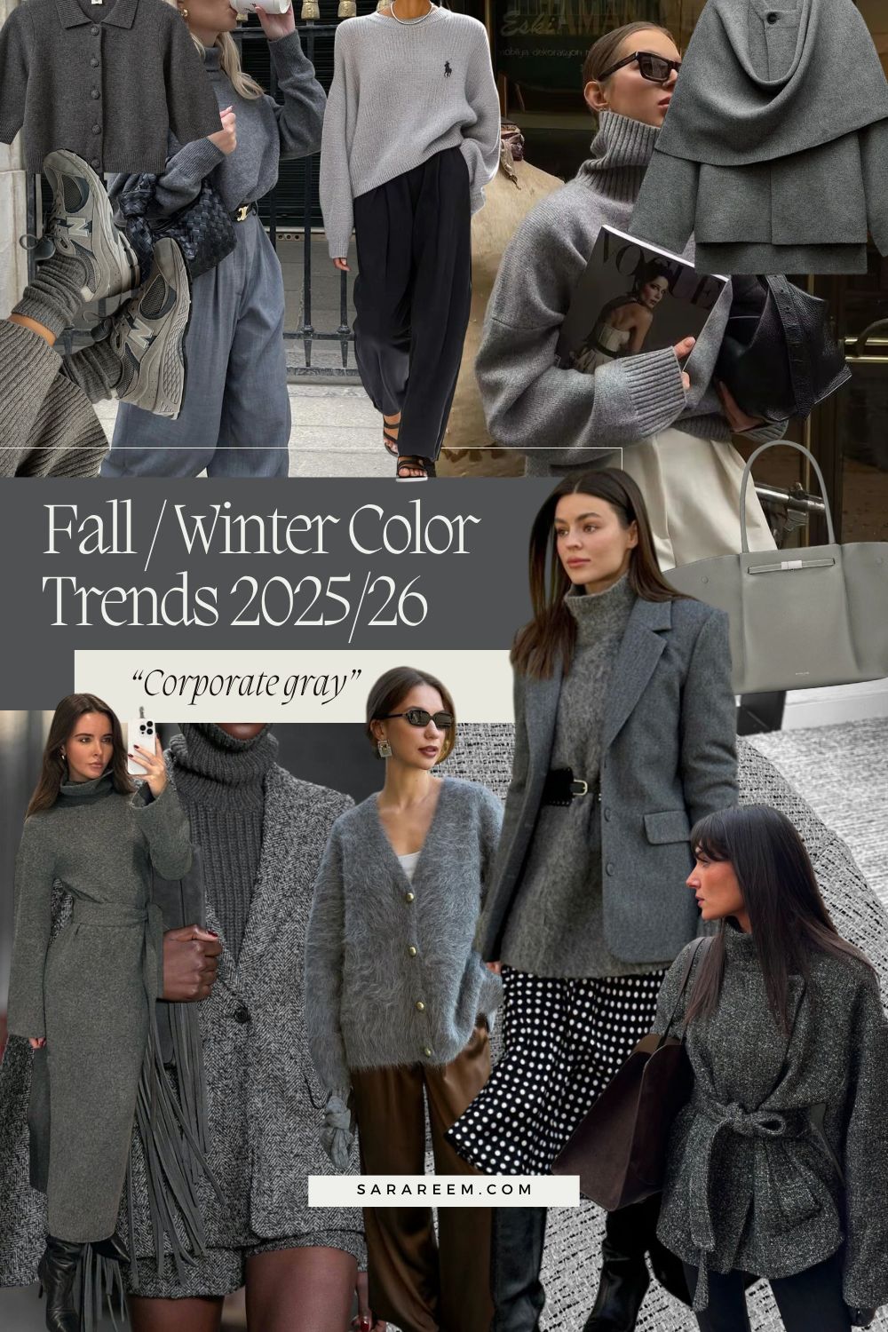Fall-Winter Color Trends 2025-26 - Corporate gray Fall-Winter Color Trends 2025-26 - Corporate gray