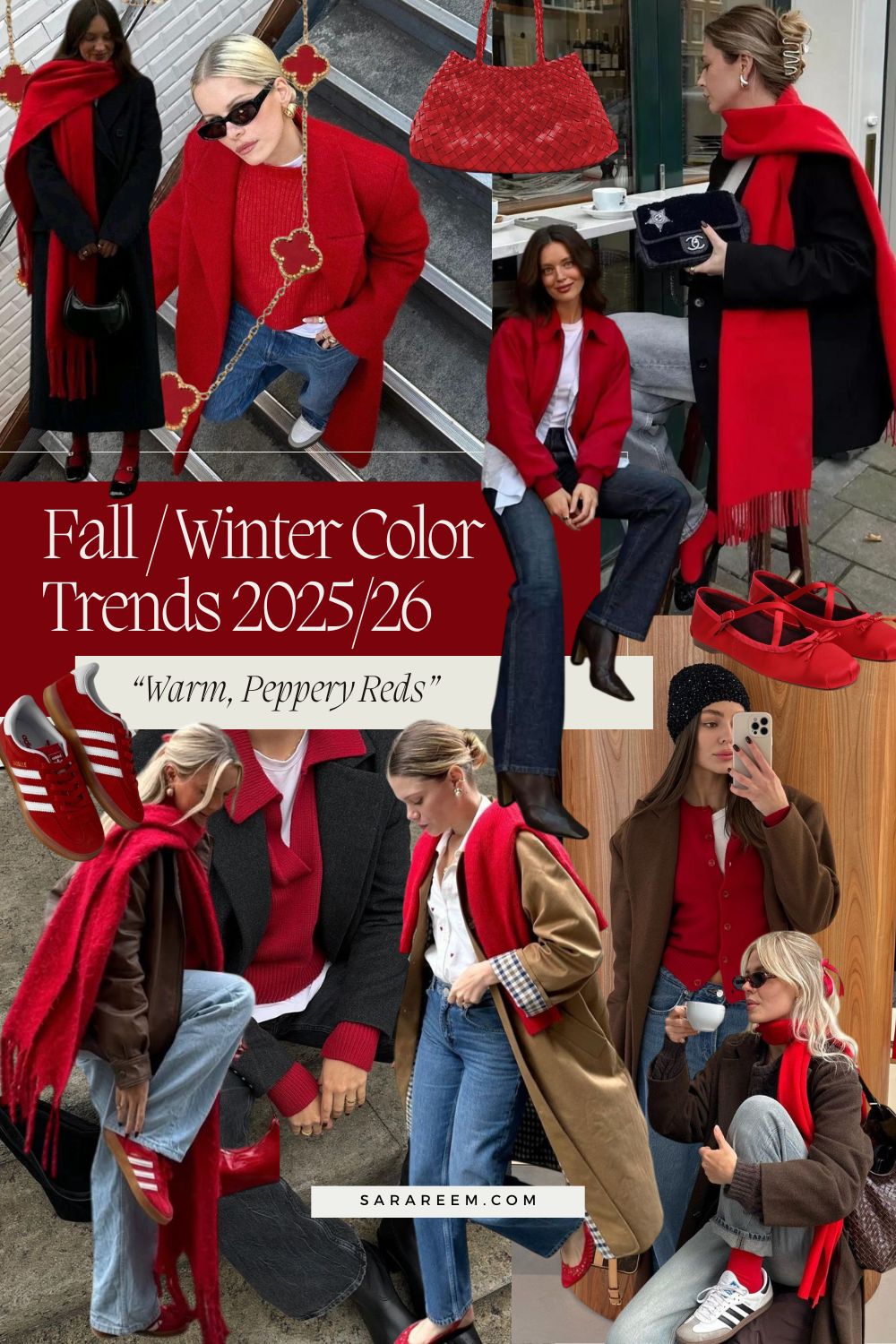 Fall-Winter Color Trends 2025-26 - Warm, Peppery Reds Fall-Winter Color Trends 2025-26 - Warm, Peppery Reds