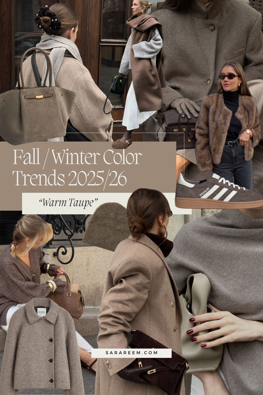 Fall-Winter Color Trends 2025-26 - Warm Taupe Fall-Winter Color Trends 2025-26 - Warm Taupe