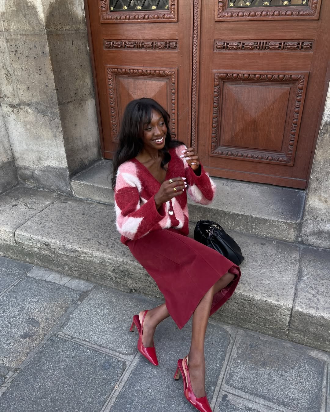 emmanuellek_ - Argyle Sweater Outfit - Argyle Knits Trend Fall 2025 emmanuellek_ - Argyle Sweater Outfit - Argyle Knits Trend Fall 2025