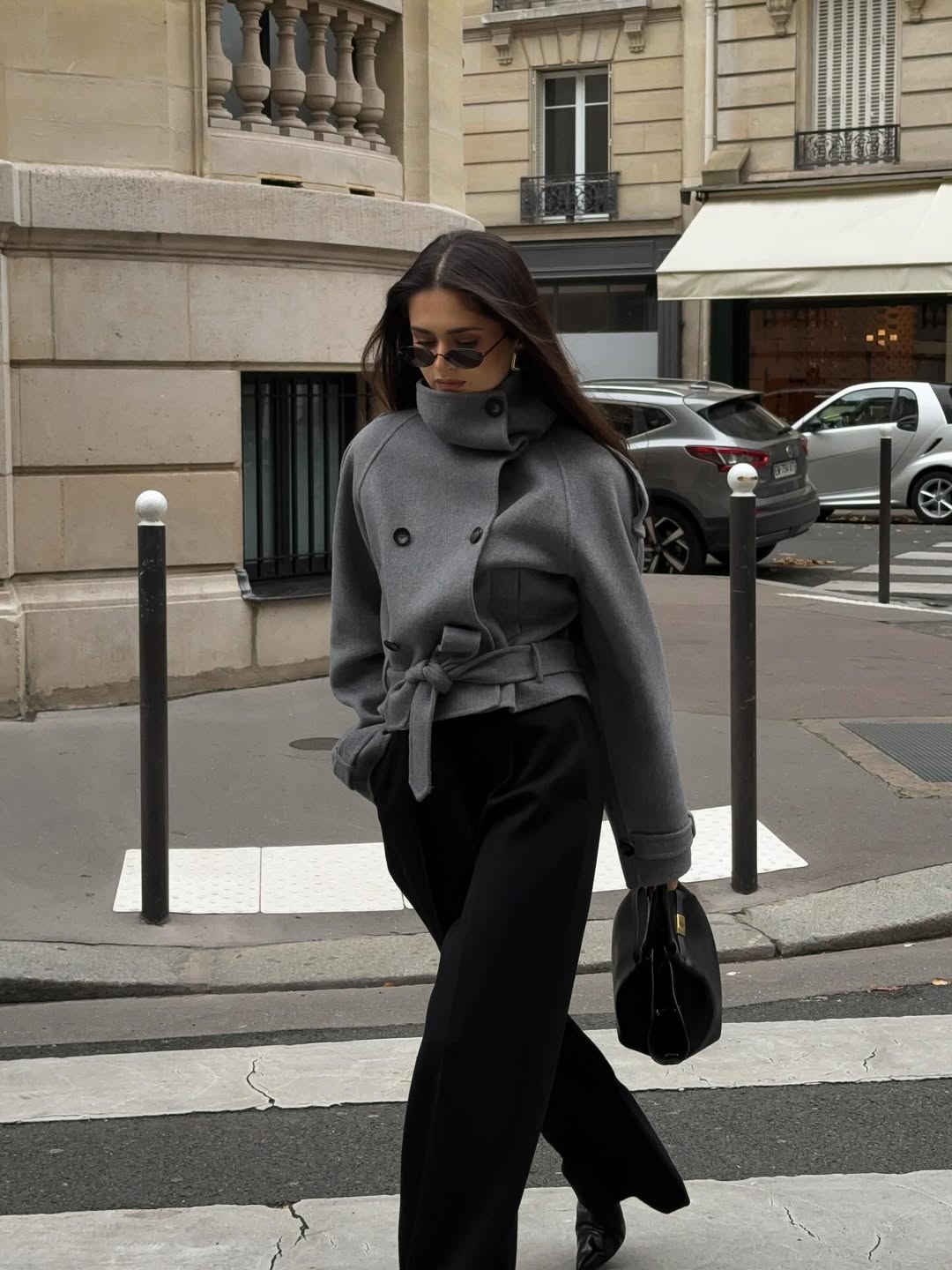 gavanndi - Funnel Neck Jacket Outfit