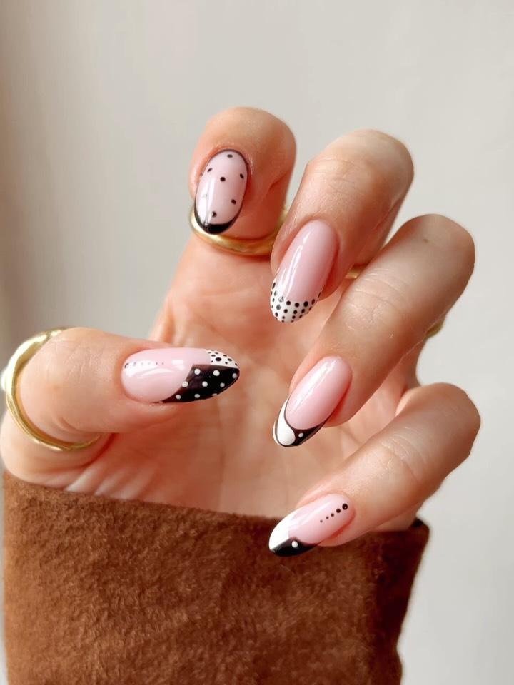 hgnailsco - polka dot nails - polka dot nail ideas