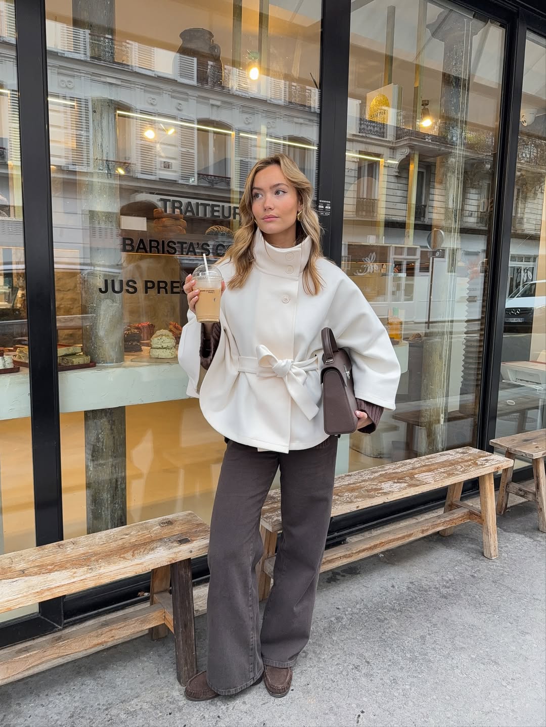 ines.frassint - Funnel Neck Jacket Outfit