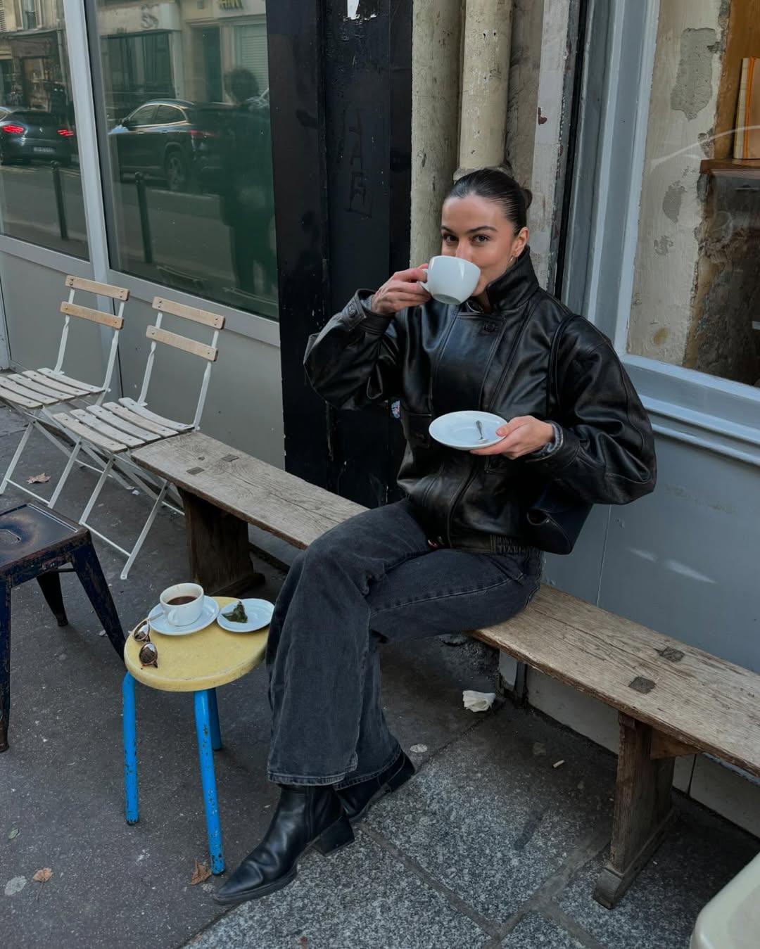 laraaceliaa - Funnel Neck Jacket Outfit