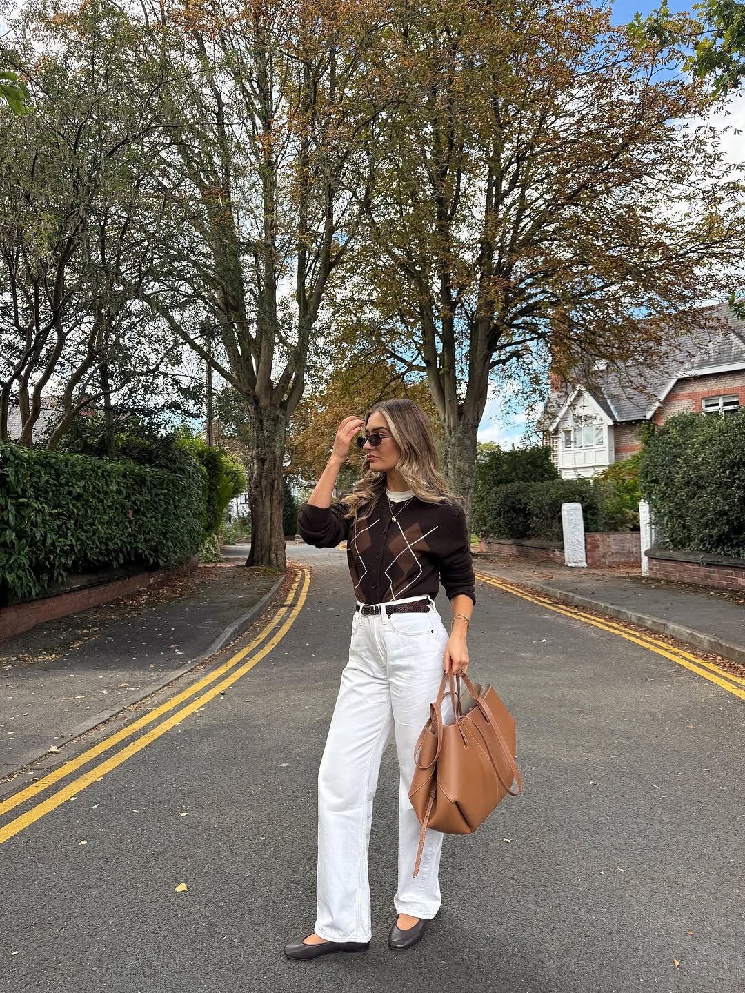 lilyisabellaclark - Argyle Sweater Outfit - Argyle Knits Trend Fall 2025 lilyisabellaclark - Argyle Sweater Outfit - Argyle Knits Trend Fall 2025