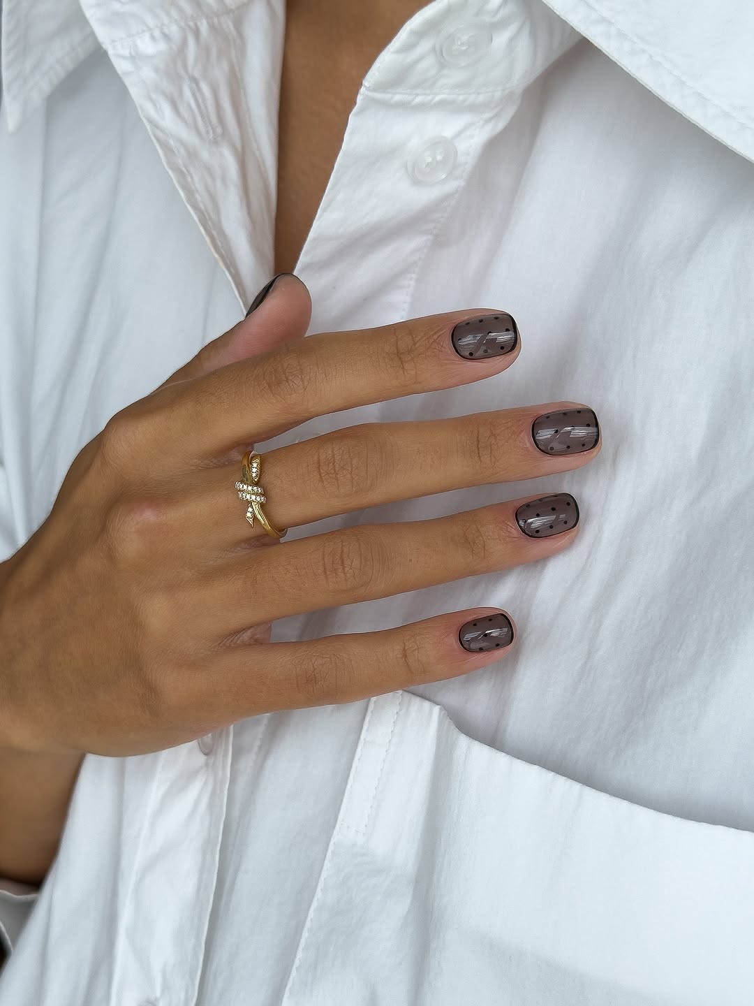 m.o.n.a.j - polka dot nails - polka dot nail ideas