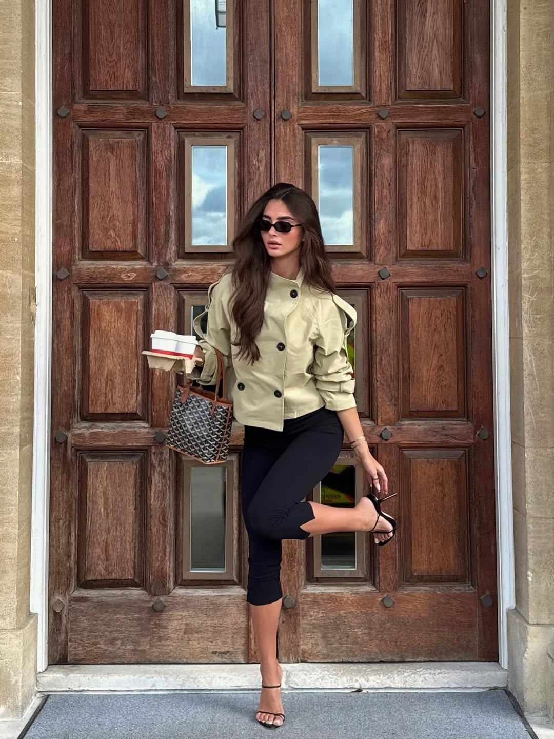 maddycheary - Funnel Neck Jacket Outfit