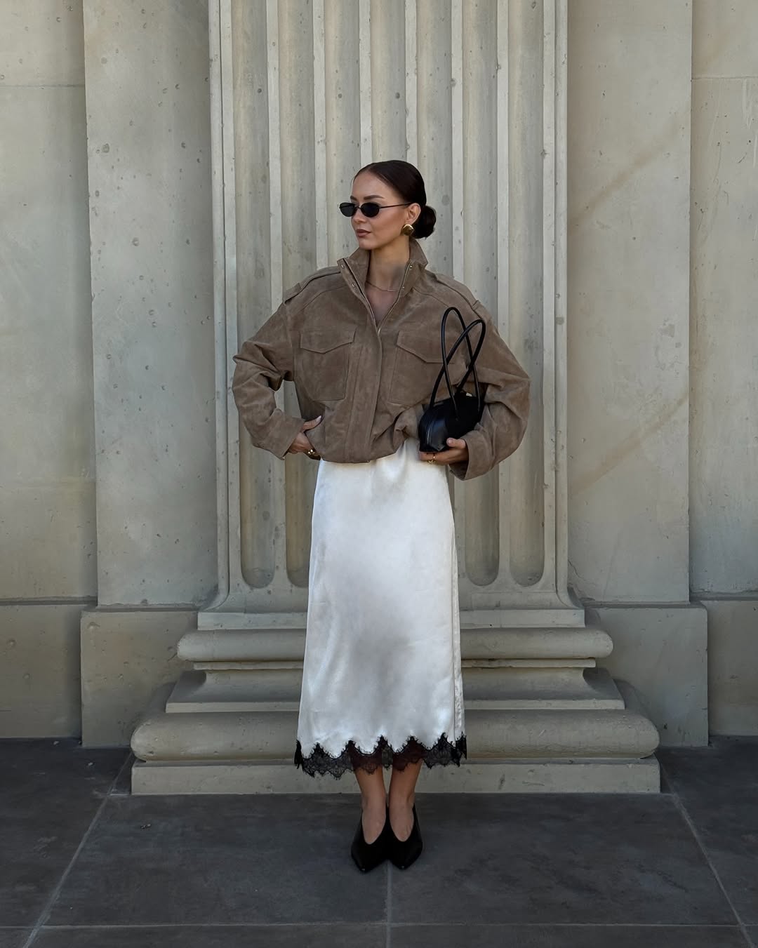 svenjagzer - Funnel Neck Jacket Outfit