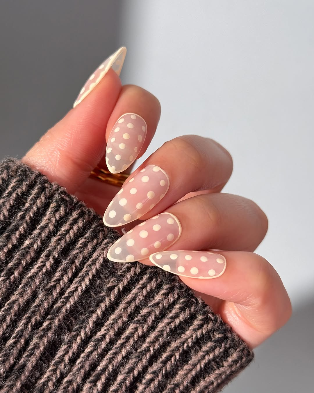 thecolornook - polka dot nails - polka dot nail ideas