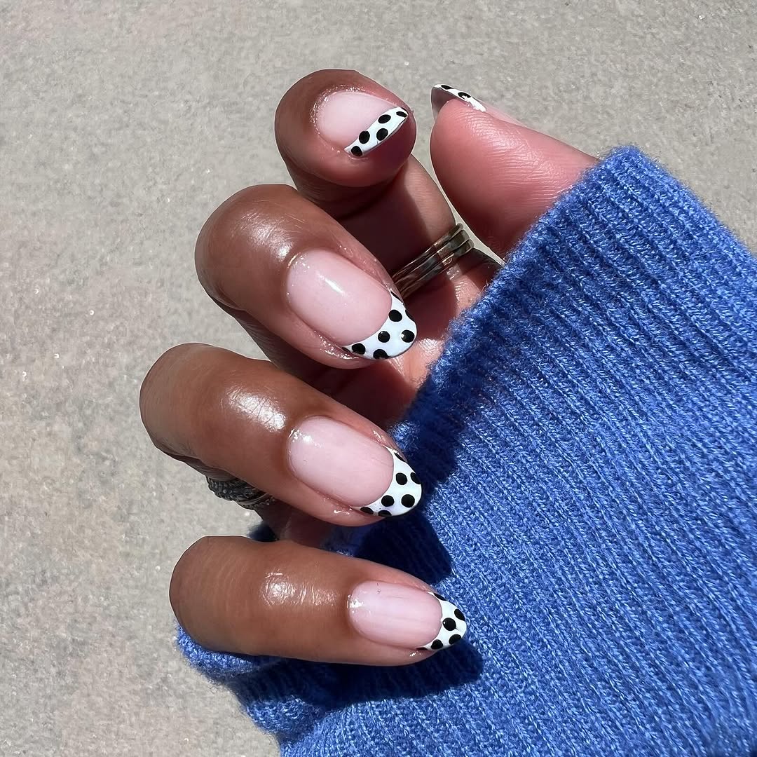 themaniclub - polka dot nails - polka dot nail ideas