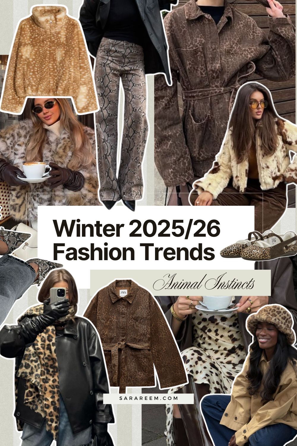 Winter 2025-2026 Fashion Trends - Winter 2026 Fashion Trends - Animal Instincts
