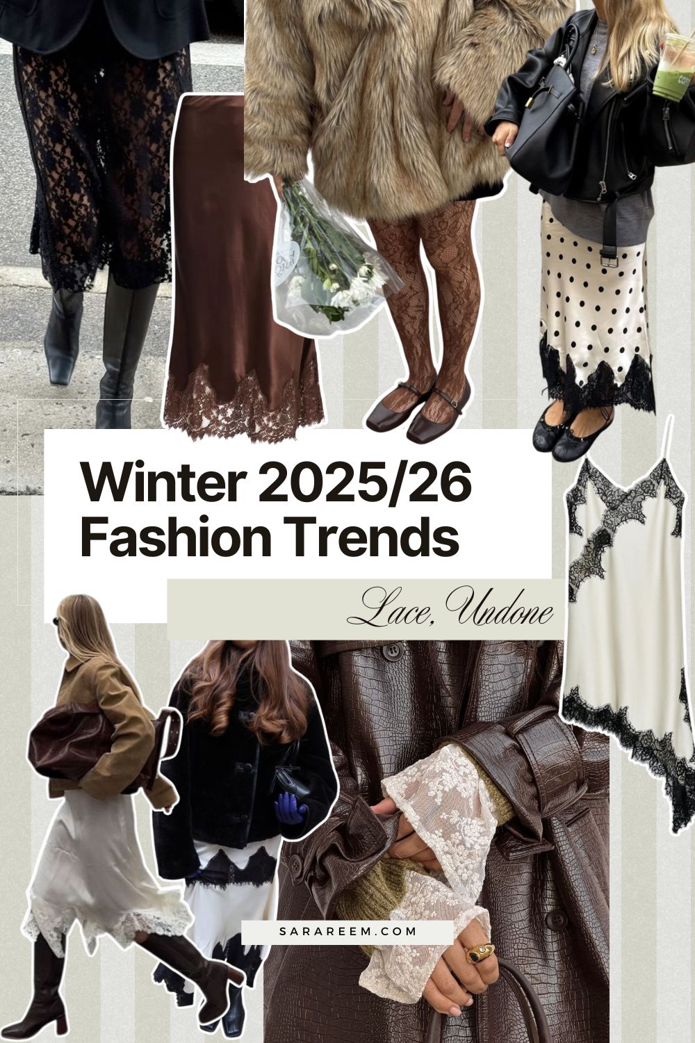 Winter 2025-2026 Fashion Trends - Winter 2026 Fashion Trends - Lace, Undone