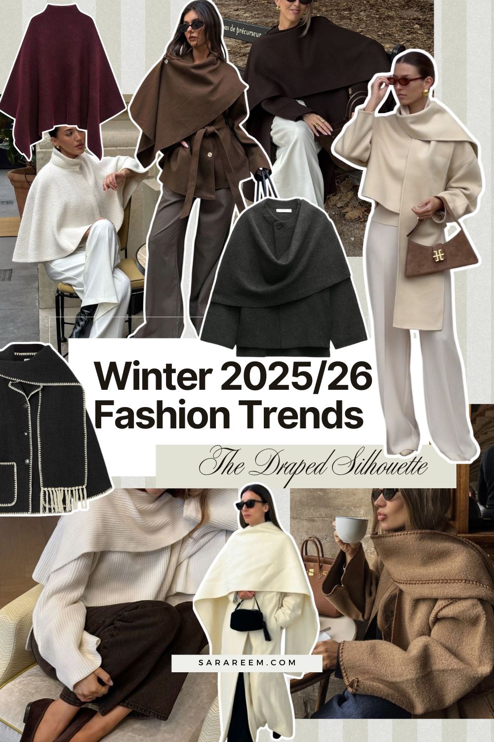 Winter 2025-2026 Fashion Trends - Winter 2026 Fashion Trends - The Draped Silhouette