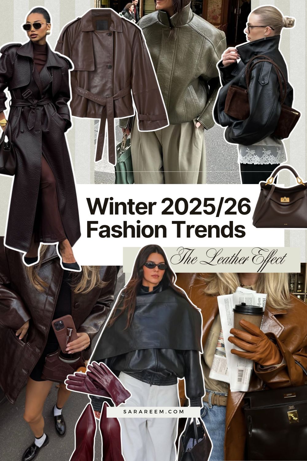 Winter 2025-2026 Fashion Trends - Winter 2026 Fashion Trends - The Leather Effect
