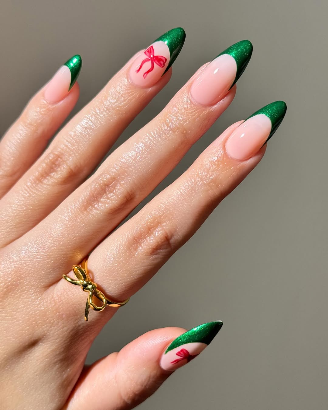 avrnailswatches - french tip winter nails