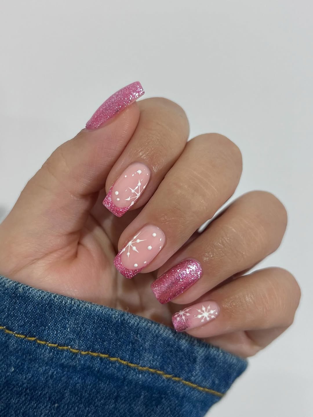 nailsbynicole.__ - french tip winter nails