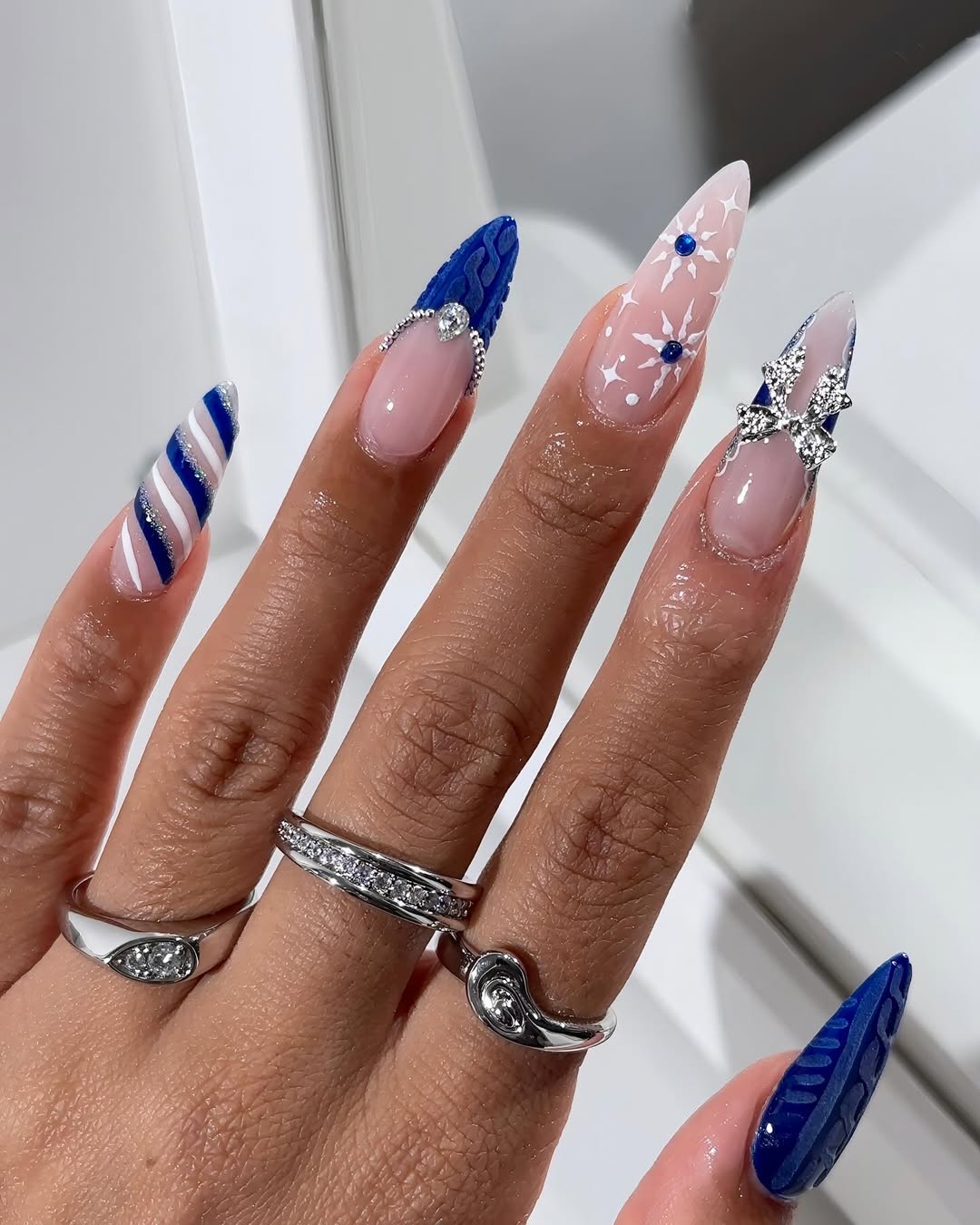 pearliepressed - winter nails 2025 - winter nail designs
