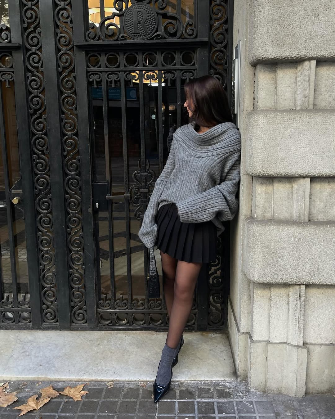 svenjagzer - winter skirt outfits - winter skirt outfit ideas