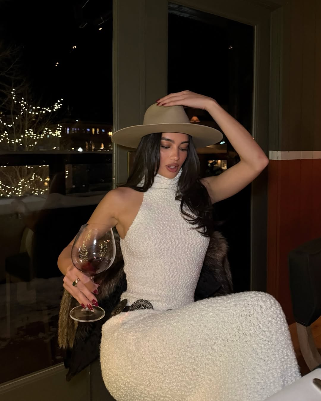 kelseymerritt - winter winery outfits