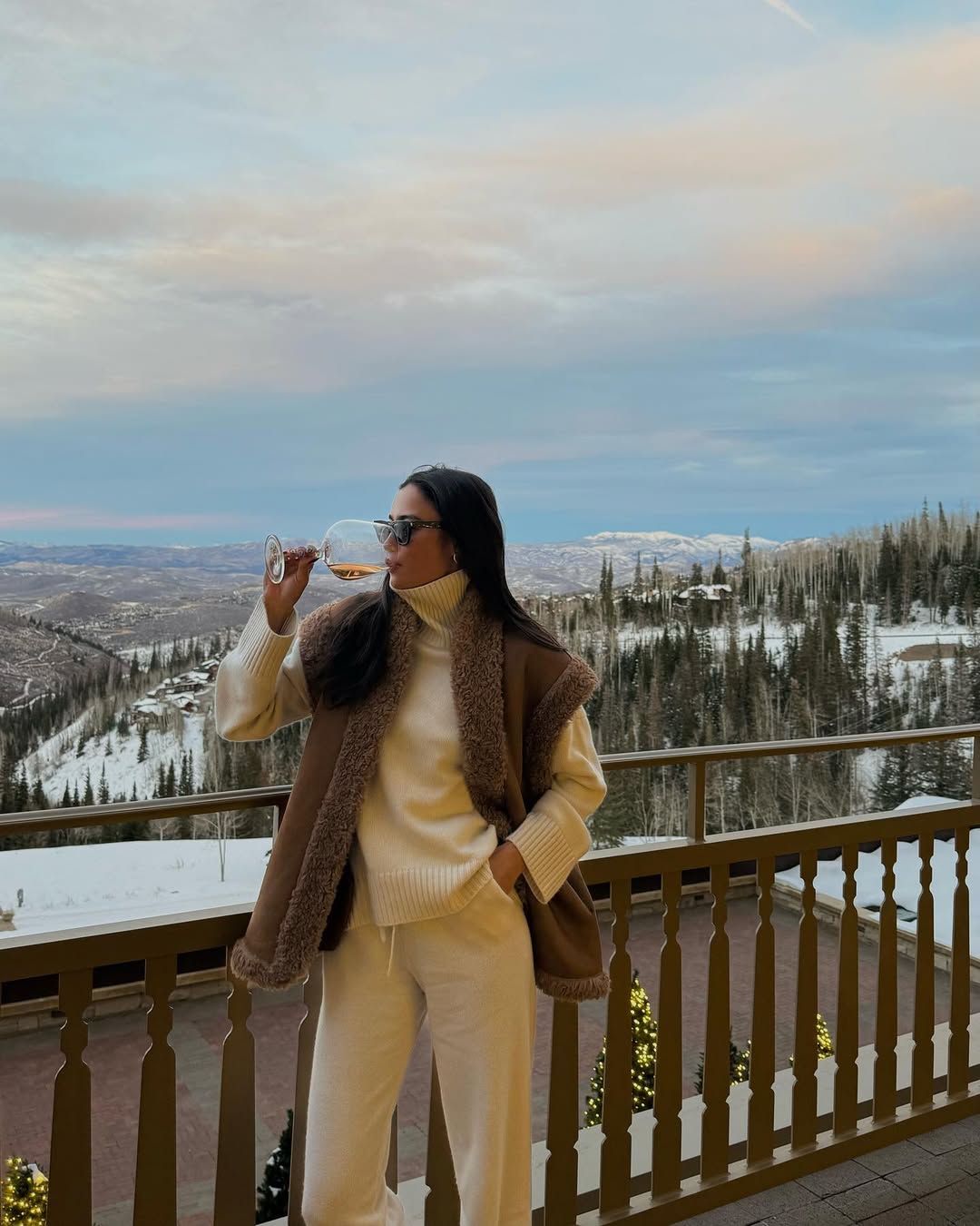 kelseymerritt - winter winery outfits