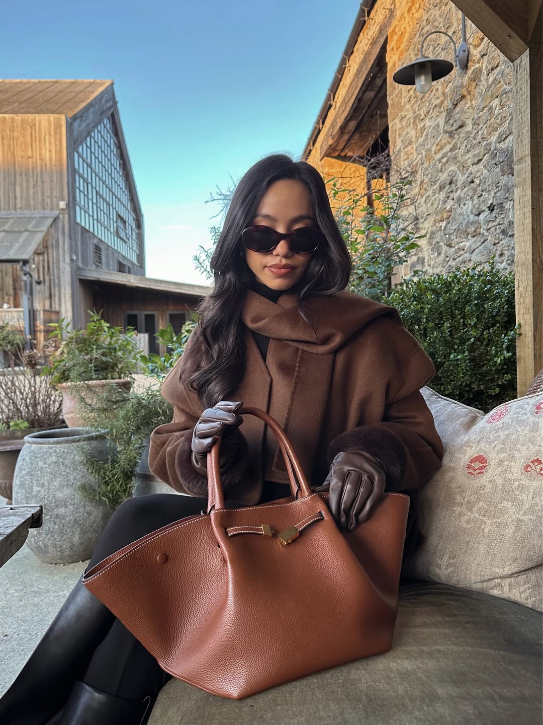 ooliviamiller - winter winery outfits