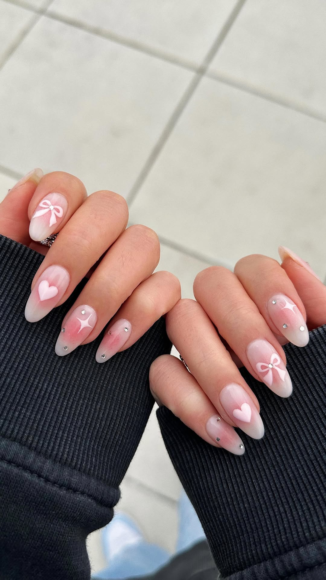 heluviee - simple minimalist Valentines nails - Valentines nails - valentines nails 2026