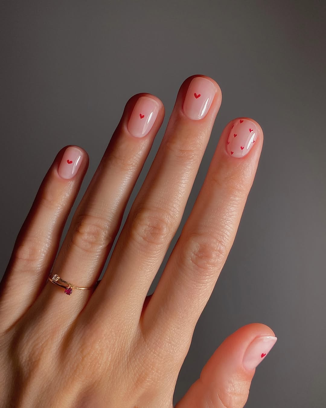 matejanova - February nails - valentines nails 2026 - valentines nail ideas