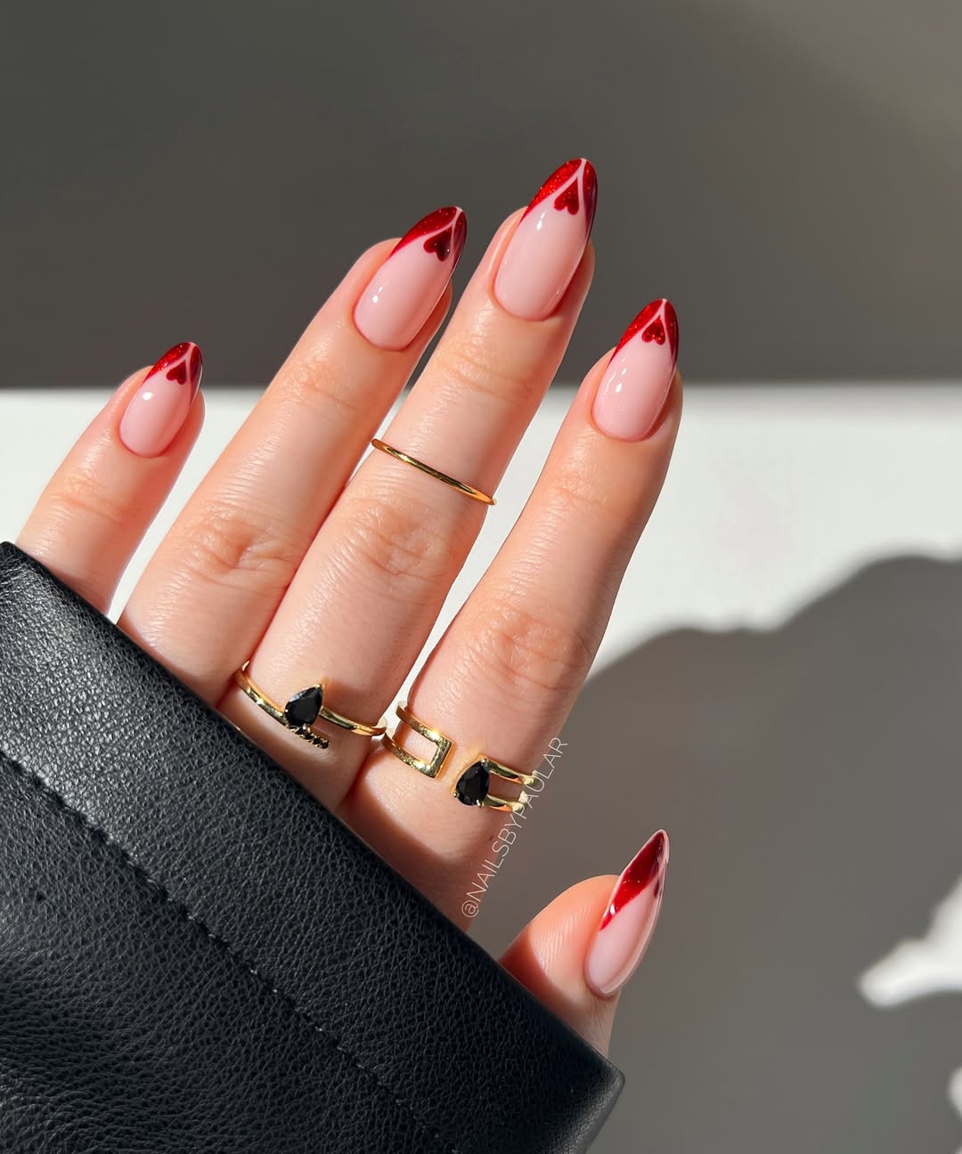 nailsbypaular - French Tip Valentines nails - Valentines nails - valentines nails 2026