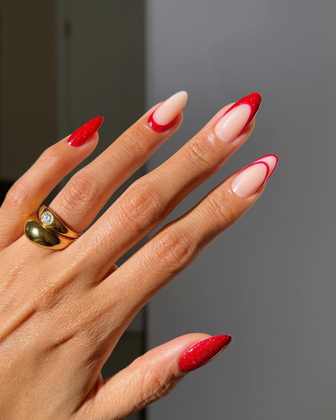 overglowedit - February nails - valentines nails 2026 - valentines nail ideas
