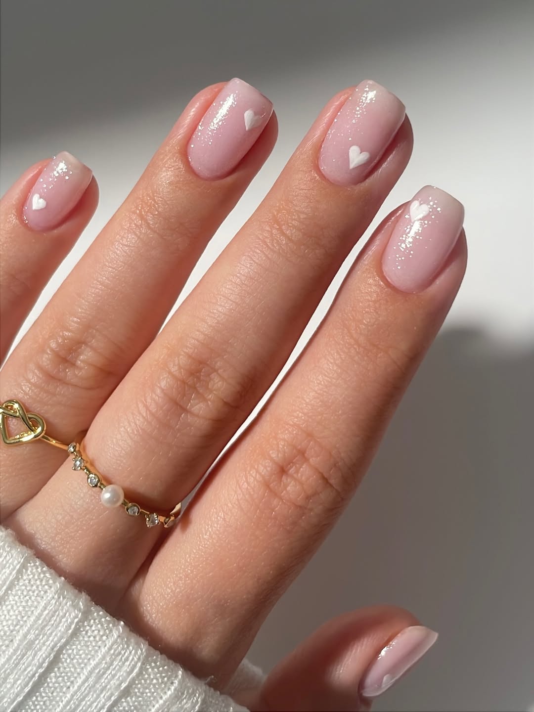 short Valentines nails - valentines nails 2026 - simlynail