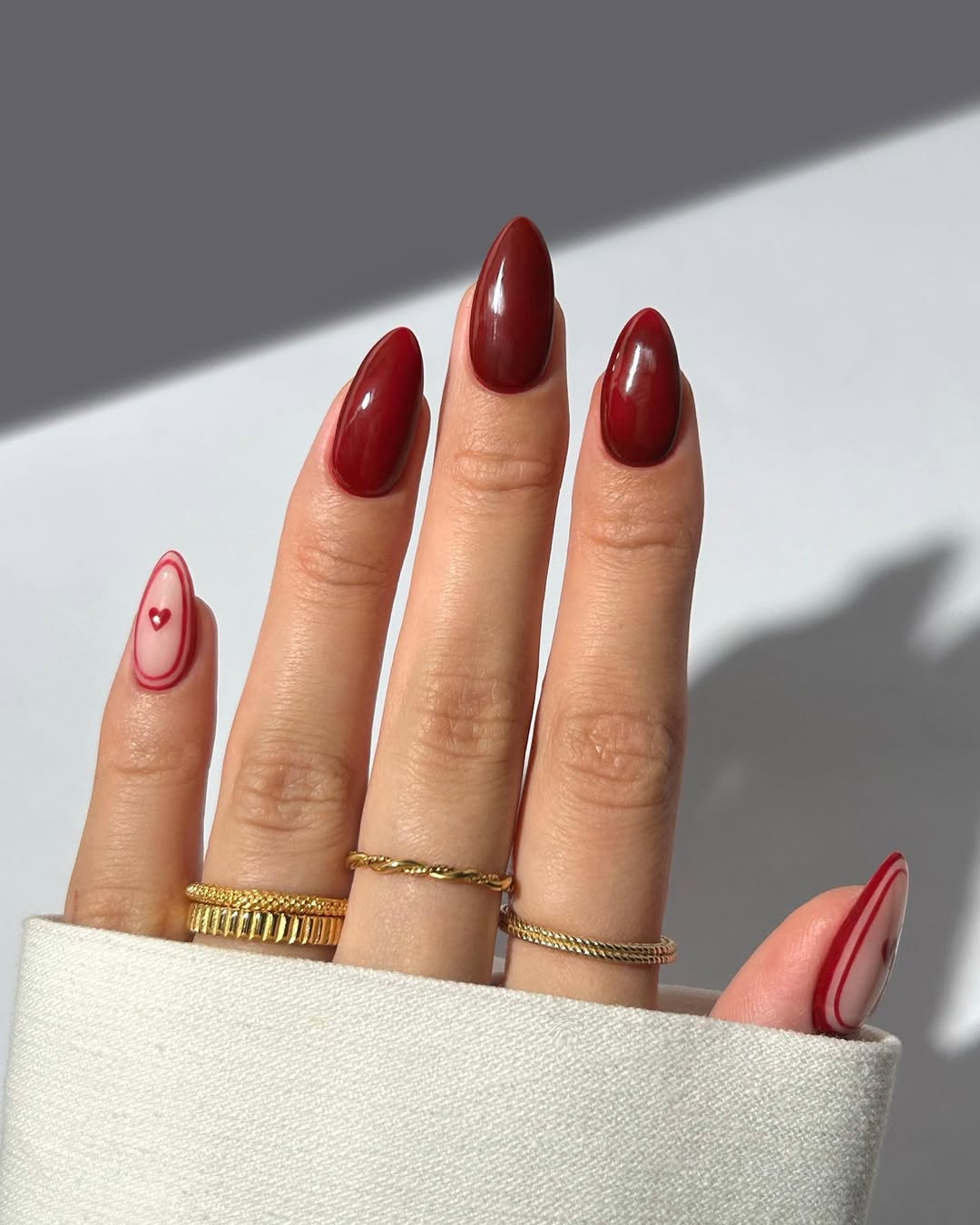 thenaillologist - simple minimalist Valentines nails - Valentines nails - valentines nails 2026