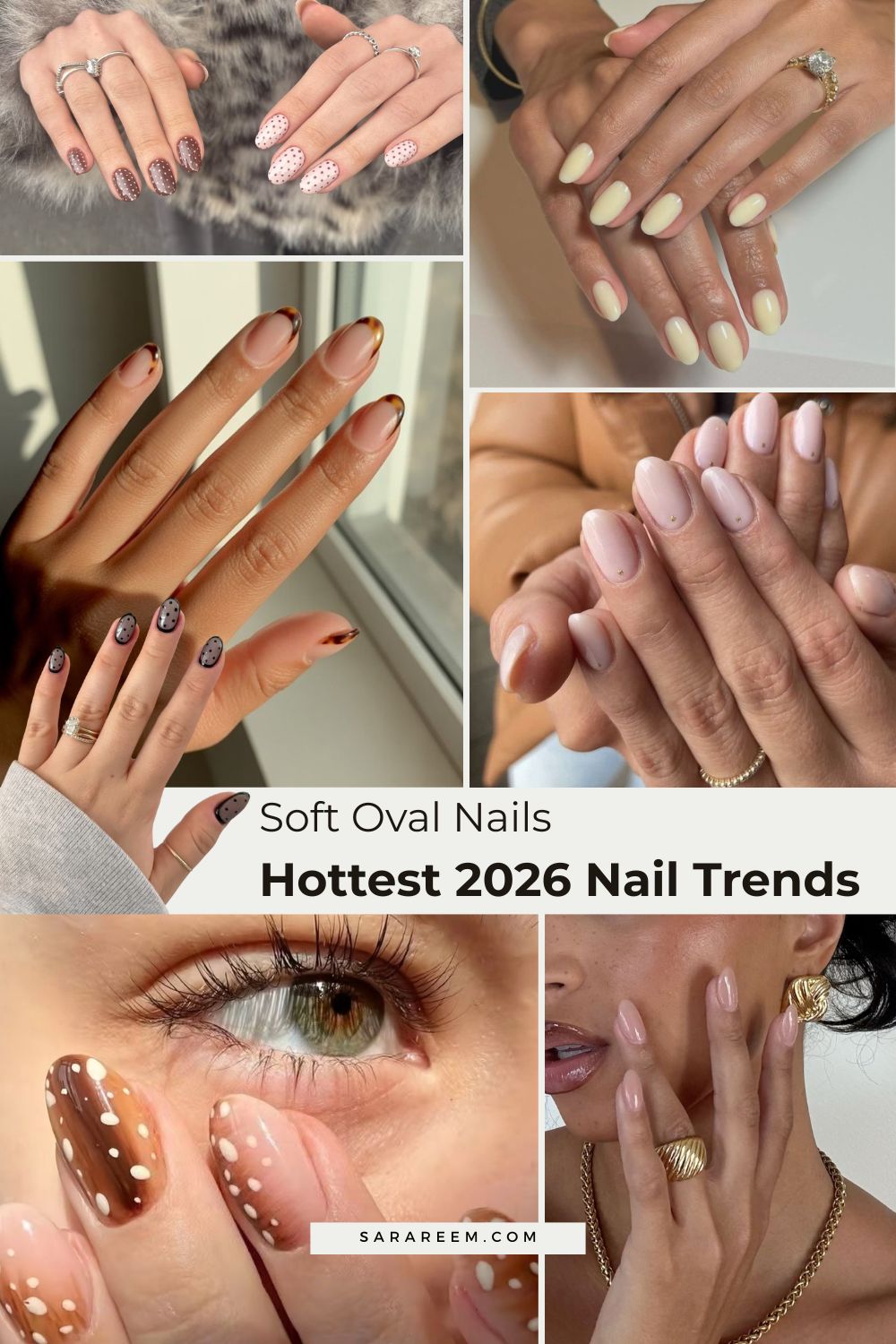 Hottest 2026 Nail Trends - Soft Oval Nails