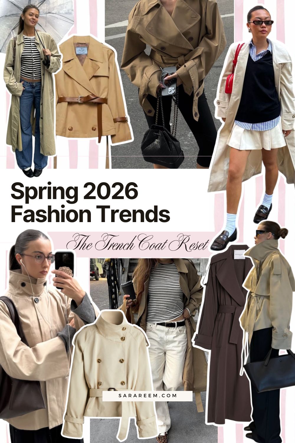 Spring 2026 Fashion Trends - The Trench Coat Reset Spring 2026 Fashion Trends - The Trench Coat Reset