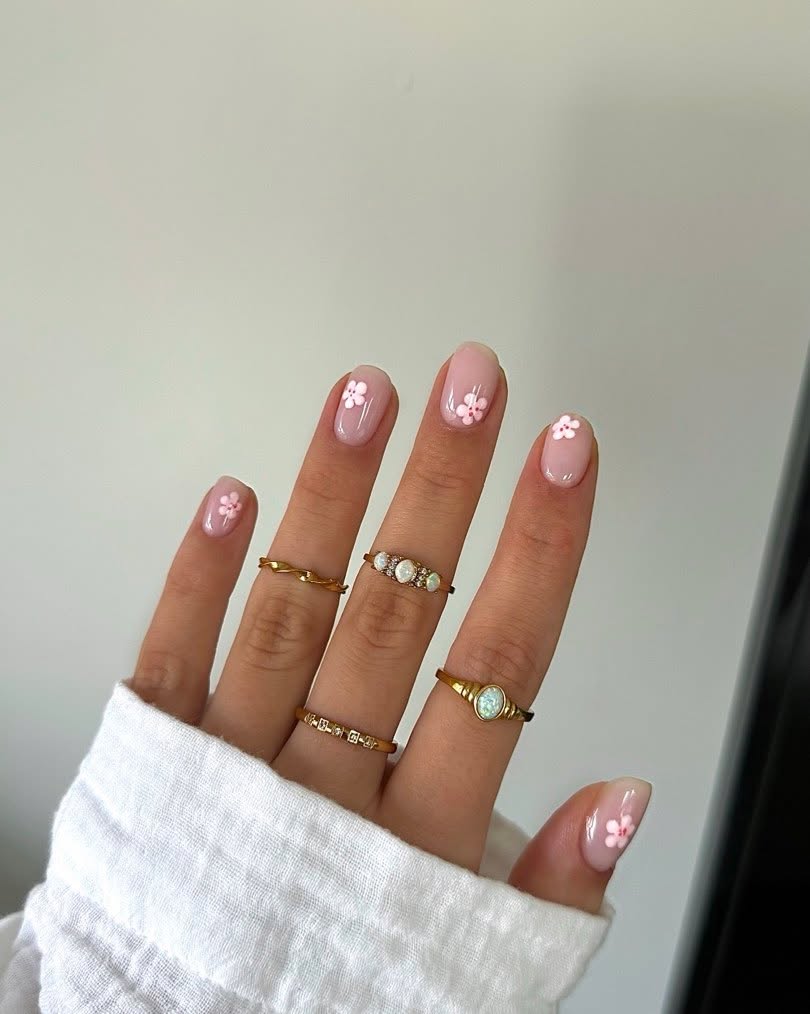 allnailss._ - spring short nails - spring short nail ideas