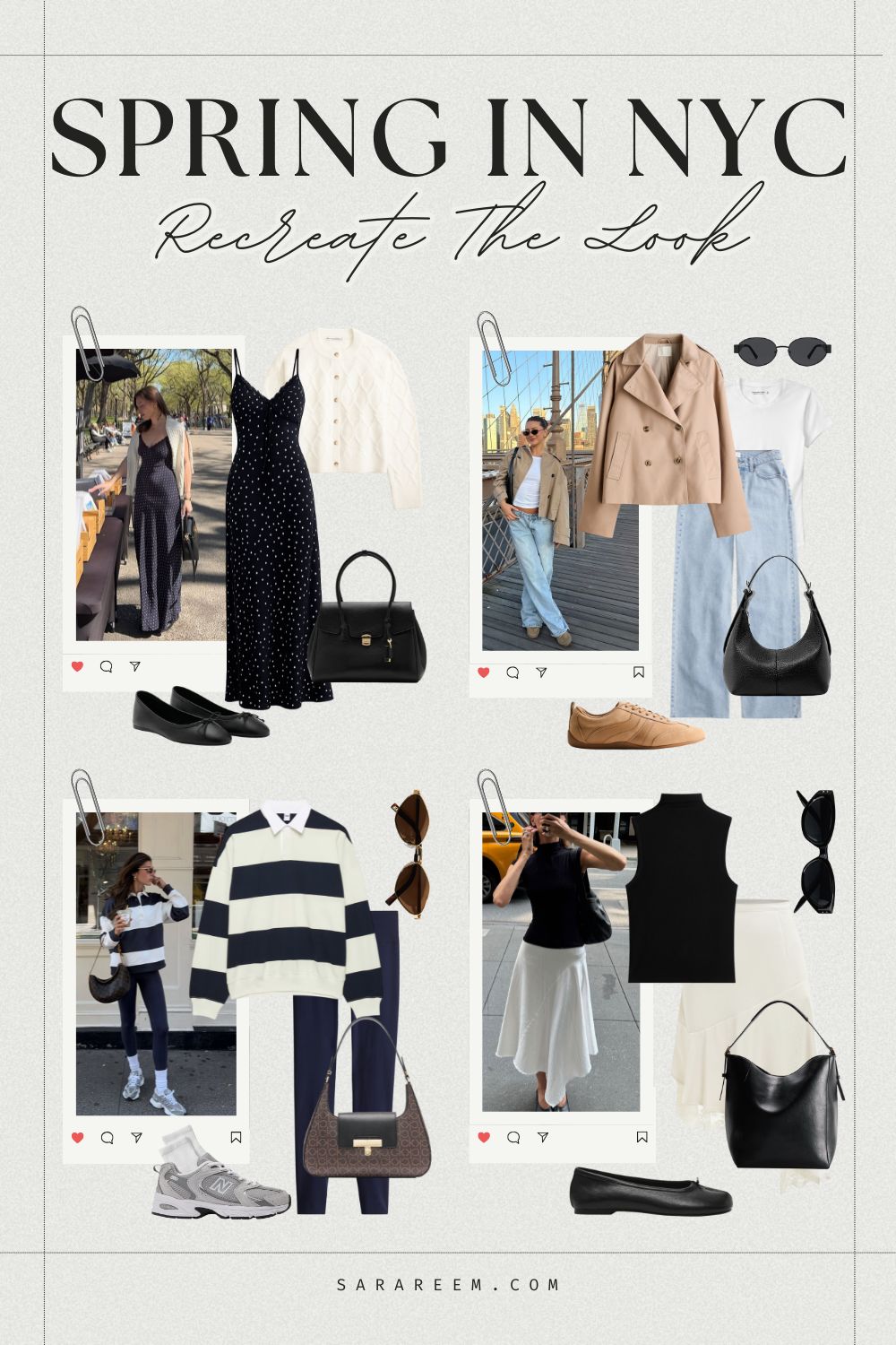 What To Wear In New York This Spring: 12 Stunning NYC Spring Outfits To Copy This Season